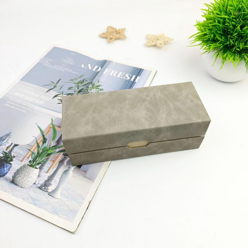 Travel Myopia Glasses Case Portable 2 Pair Eyeglasses Holder Double Layer Glasses Box Dual Compartment For Bags Pockets Daily