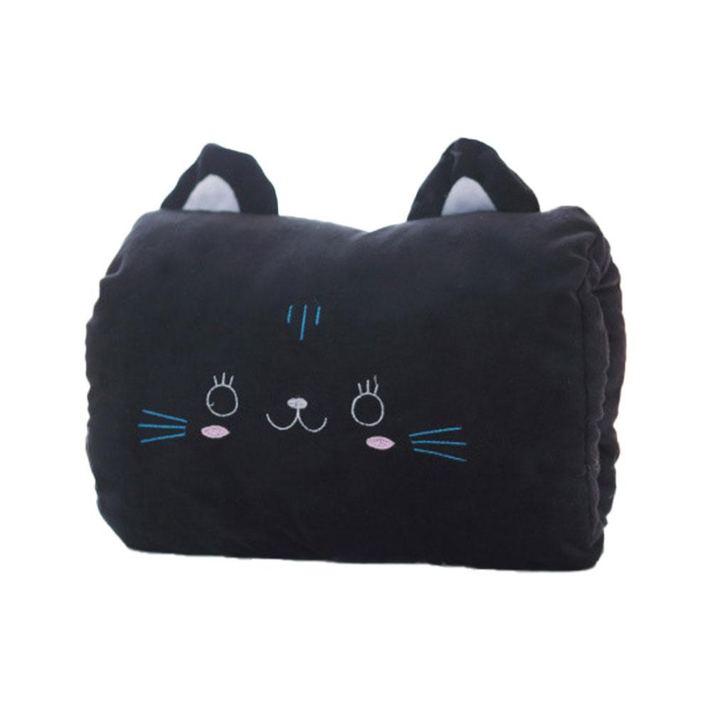 Pink Bear Children's Plush Pillows Hand Warmers Gloves Adults Cartoon Nap Pillows Cushions Creative Hand Warmers Plush Gift