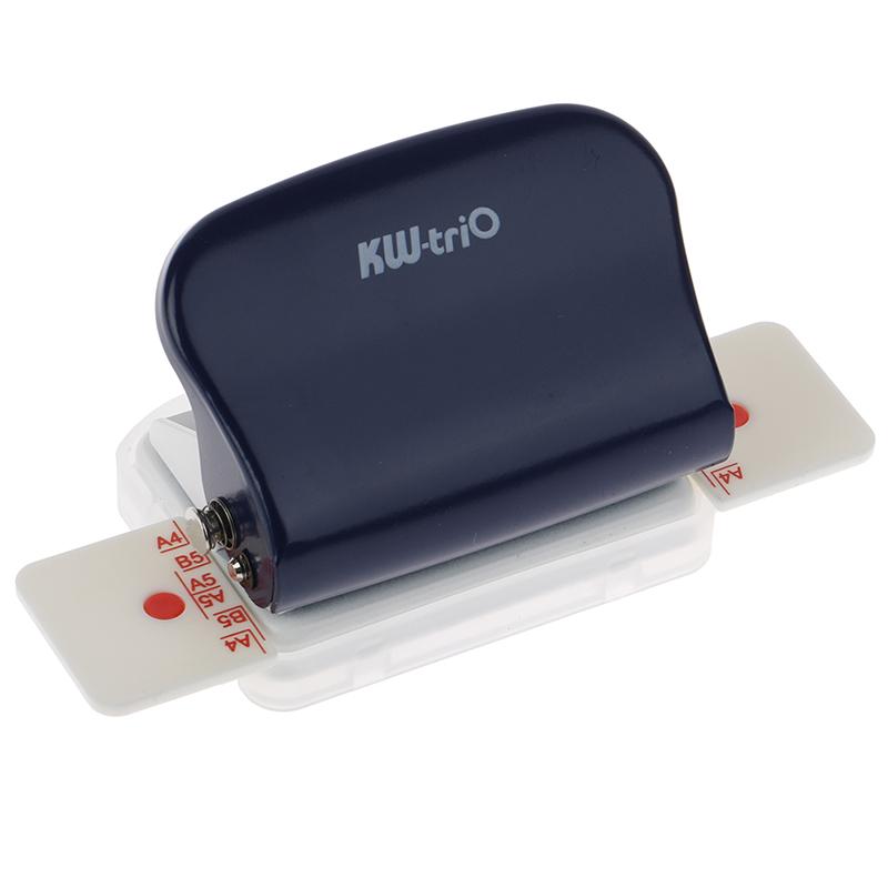 

1pc Handmade Loose-leaf Paper Hole Puncher 4Color DIY Loose Leaf Hole Punch Stationery Supplies синий