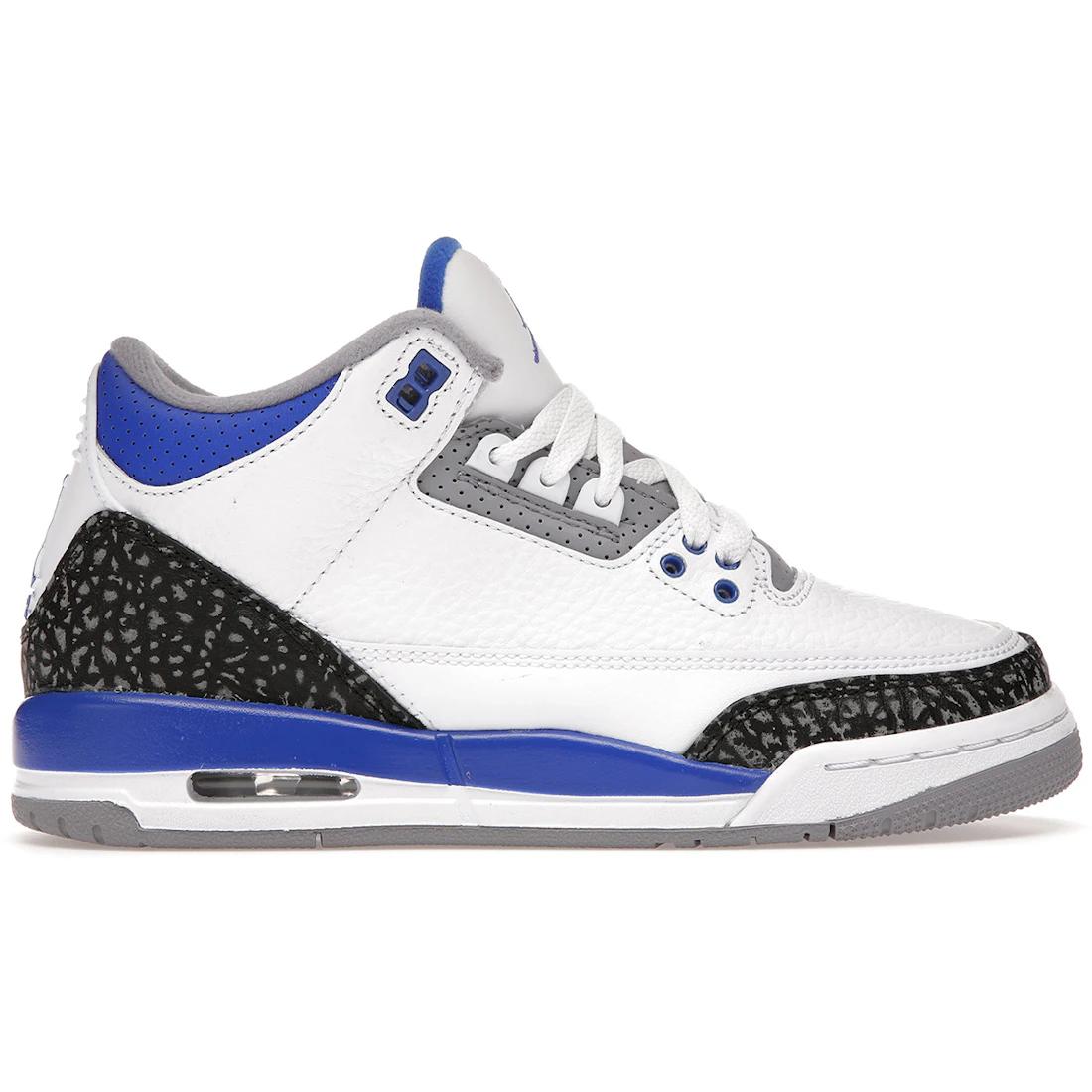 

Кроссовки Jordan 3 Retro Racer Blue (GS)(398614-145) 36