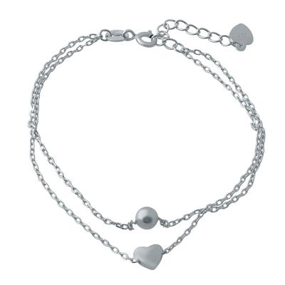 Silver Bracelet Without Stones (1994306)
