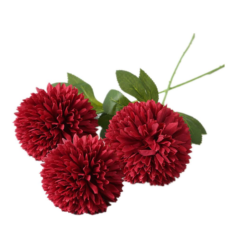 Beautiful Focal Point For Events Flower Decoration Artificial Potted Flower Low Maintenance Flower Rich Colors красный