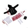 1/12 Scale Figure Clothing Set Doll Uniform Kits Dollhouse Decoration Fashion Pleated Skirt for