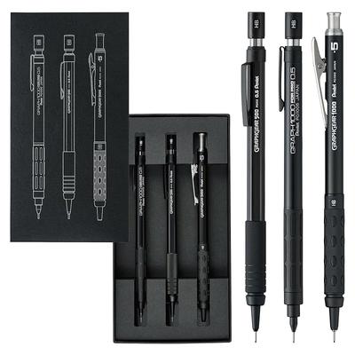 Stylos à mine Pentel pour le dessin technique, Lot de 3, Édition Limitée 60e Anniversaire, 0,5 mm, PGANAST