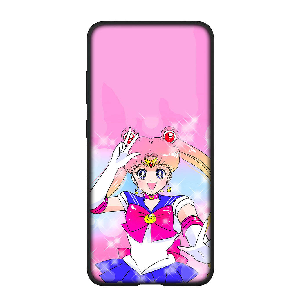 Phone Case for Samsung Galaxy S25 S23 S22 S24 Ultra FE A05 A06 A15 A16 A36 A37 A35 A33 A34 A52 A54 A55 A56 A57 A25 A26 A53 A17 Sailor Moon Girl Cover