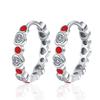 New Devil's Eye Love Earrings for Women Diamond Luxury Design Earrings