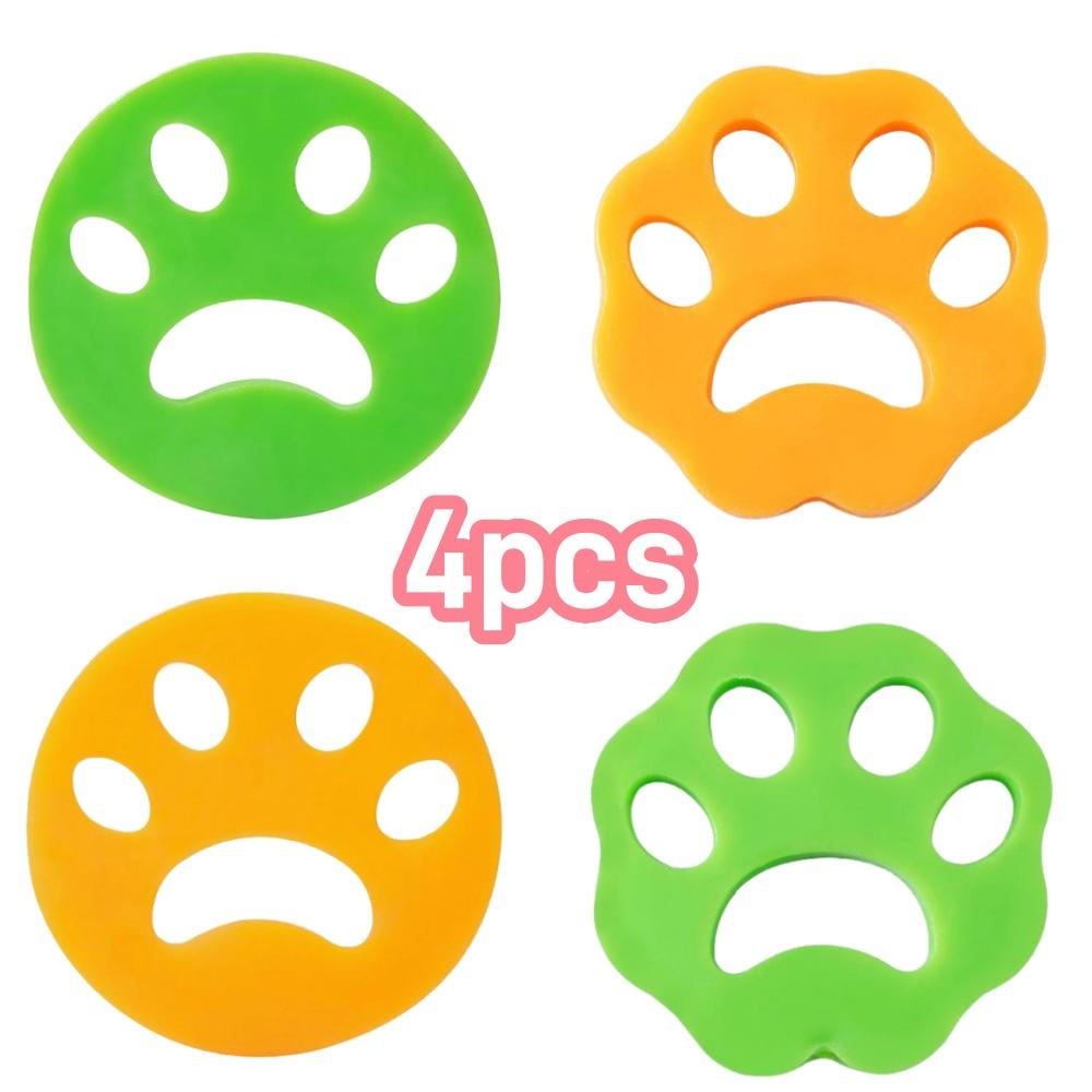 1/2/4pcs Reusable Pet Hair Remover for Laundry Washing Machine Cat Dog Lint Remover Fur Catcher Clothes Cleaning Dryer Accessory