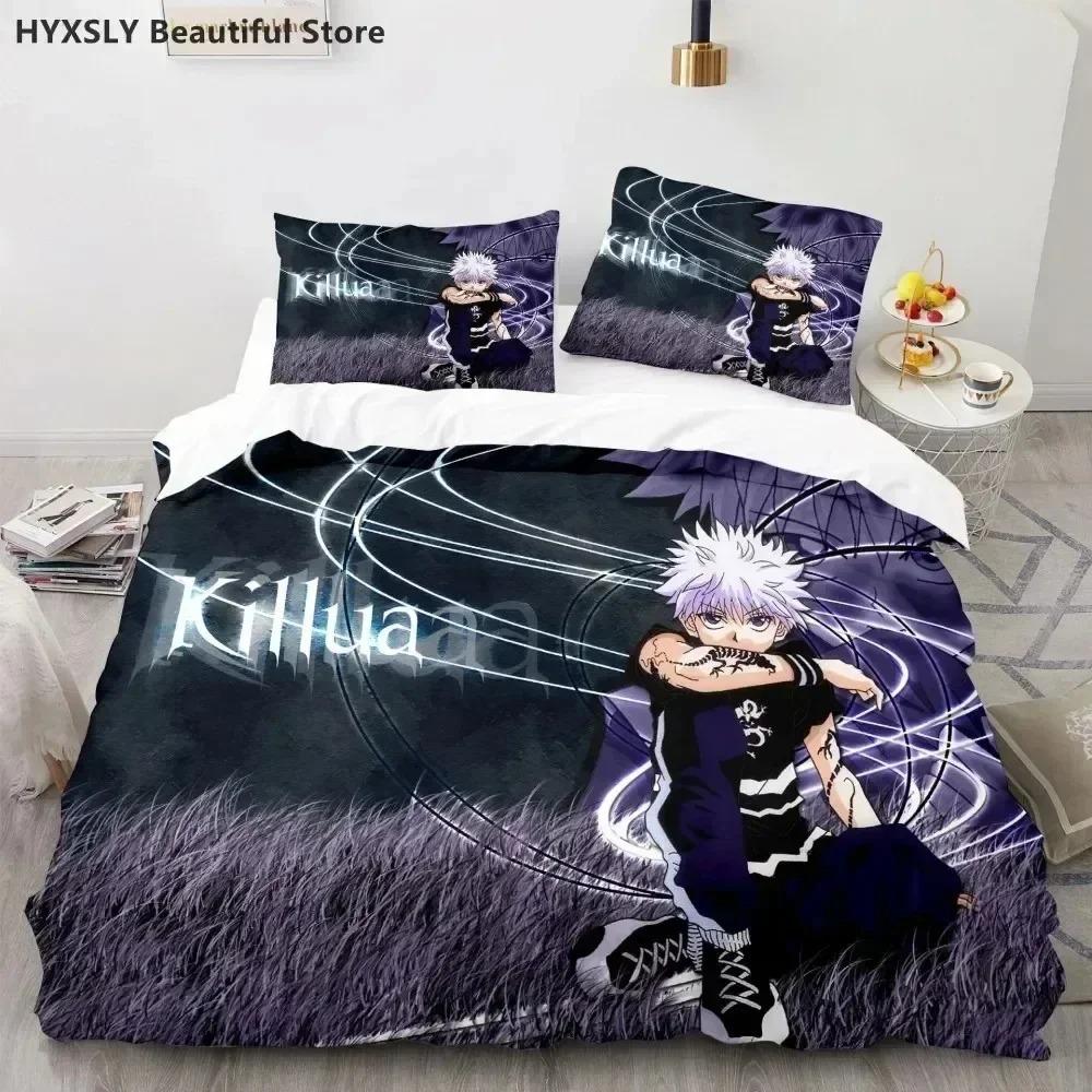 Hunter X Hunter 3D Print Duvet Cover Set Bedding Set Japanese Anime Twin Queen King Quilt Cover Pillowcases Home Decor