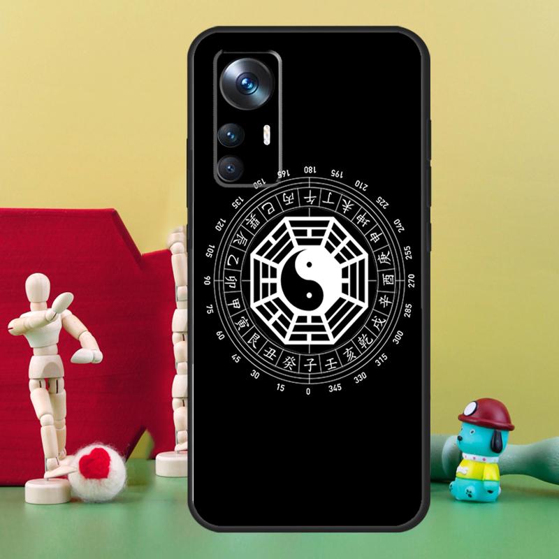Eight Diagrams Taiji Yin Yang For POCO F5 X3 X4 X5 Pro M5 F3 F4 GT C40 Case For Xiaomi 13 12 11 Lite 11T 12T Pro Cover