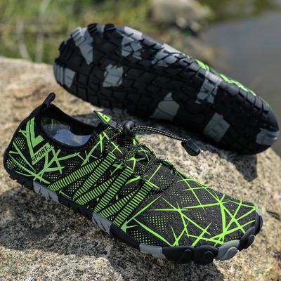 Mens Beach Shoes Lightweight Quick Drying Water Sneakers Five Finger Breathable Surfing Snorkeling Couple Stream Tracing Shoes