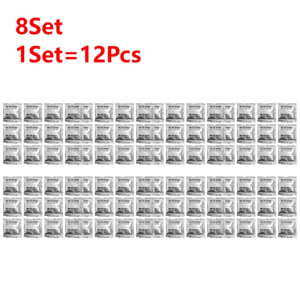 120-12PCS Camping Toilet Chemicals Liquid Waste Gelling Deodorizing Powder Eco Absorbent Gel Portable Deodorant Pee Solid Powder
