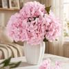 1/3 Stück Künstliche Blumen Real Touch Seidenhortensie Brautstrauß Hochzeitsdekoration Wohnaccessoire für Vasenpflanzen-Arrangement