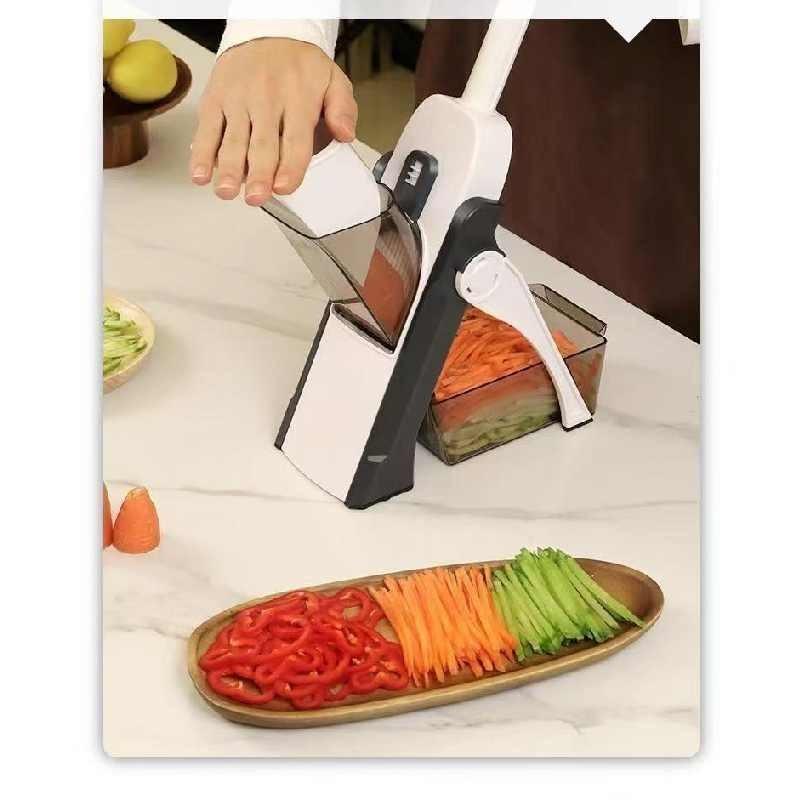 Vegetable Hand Pressure Cutting Machine Kitchen Tool Fruit Slicer Cutter Durable