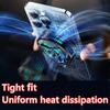 New magnetic mobile radiator with digital display for flat plate cooler mobile cooling fan General Apple Huawei Samsung mobile