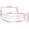 VidaXL Ottoman Bed Frame with Mattress Black 160x200 Cm Velvet, Bed Frame, Upholstered Bed Frame, Ottoman Bed Frame 3313411