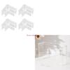 4 Pieces Fish Glass Edges Protector Crashproof Edges Protector Multifunctional Transparent Acrylic Protector HX6C