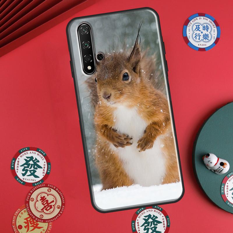 

Cartoon Animal Squirrel For Huawei P60 Pro P30 P40 Lite Nova Y61 Y91 Y90 Y70 Y60 Y72 12s 12i 11i 7i 8i 9 10 SE Case Huawei Nova 3i