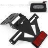 Universal Motorcycle Adjustable Angle License Number Plate Frame Holder Bracket for Honda CBR1000R