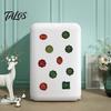 Christmas Souvenir Packaging Labels Wax Seal Stickers, Self-Adhesive Embossed Decals, Red And High Definition Decorative Seals Green Retro for Holiday
