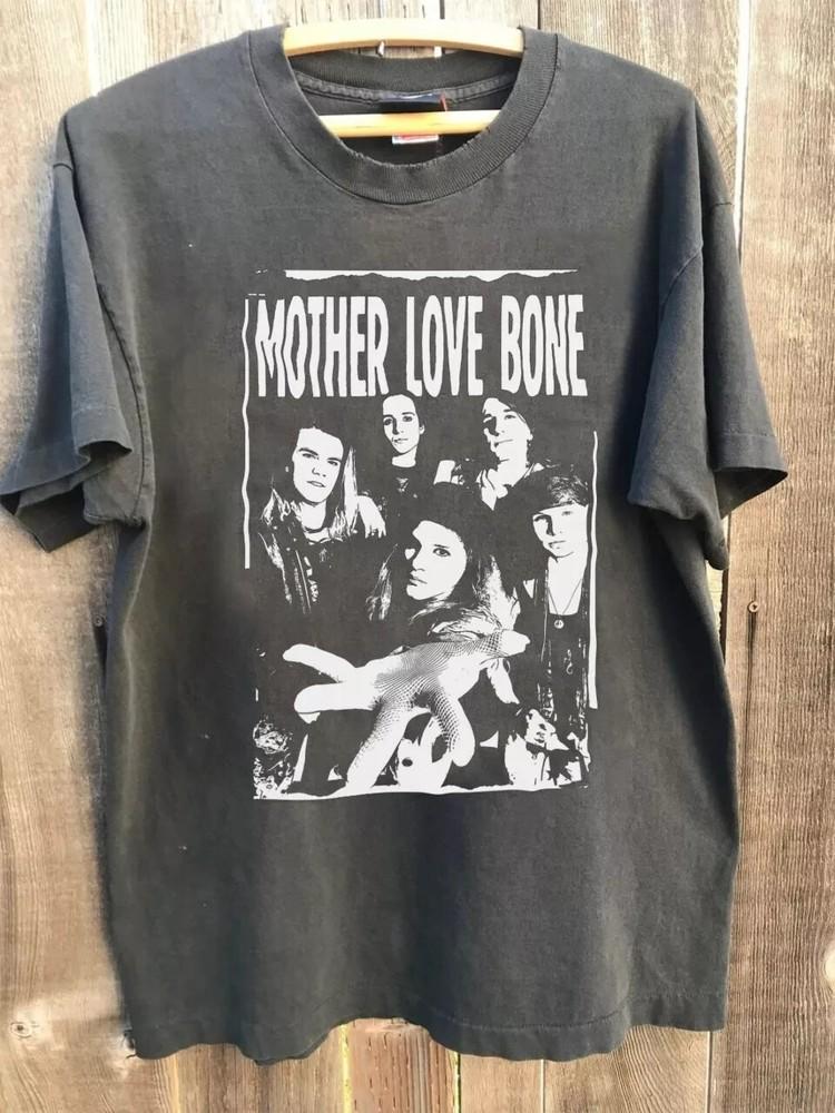 

90s Mother Love Bone Band Classic style Charcoal T shirt Reprint Tee S-5XL Unisex T-Shirt XXL