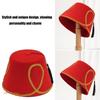 Stylish Turkish Hat Versatile Turkish and Moroccan Fashion Statement Tarboosh Turkish Headwear for Various Occasions