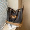 Versatile Canvas Tote Bag Cross-body School Bag Underarm Bag Messenger Bag  School