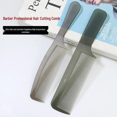 Makaro Men's Haircut Comb: Plastic Pointed Tail, Fine Teeth, Sectioning & Updo Styling Comb