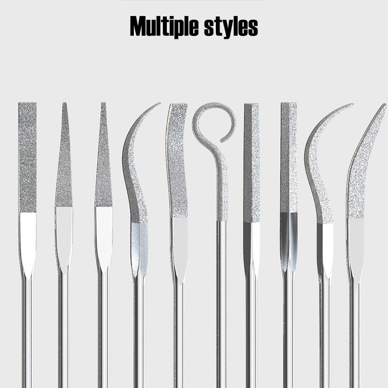 1 PCS Special-Shaped Diamond File Rust Removal Deburring Grinding Tool for Jewelry Metal Ceramic Glass Stone Craft Hand Tools