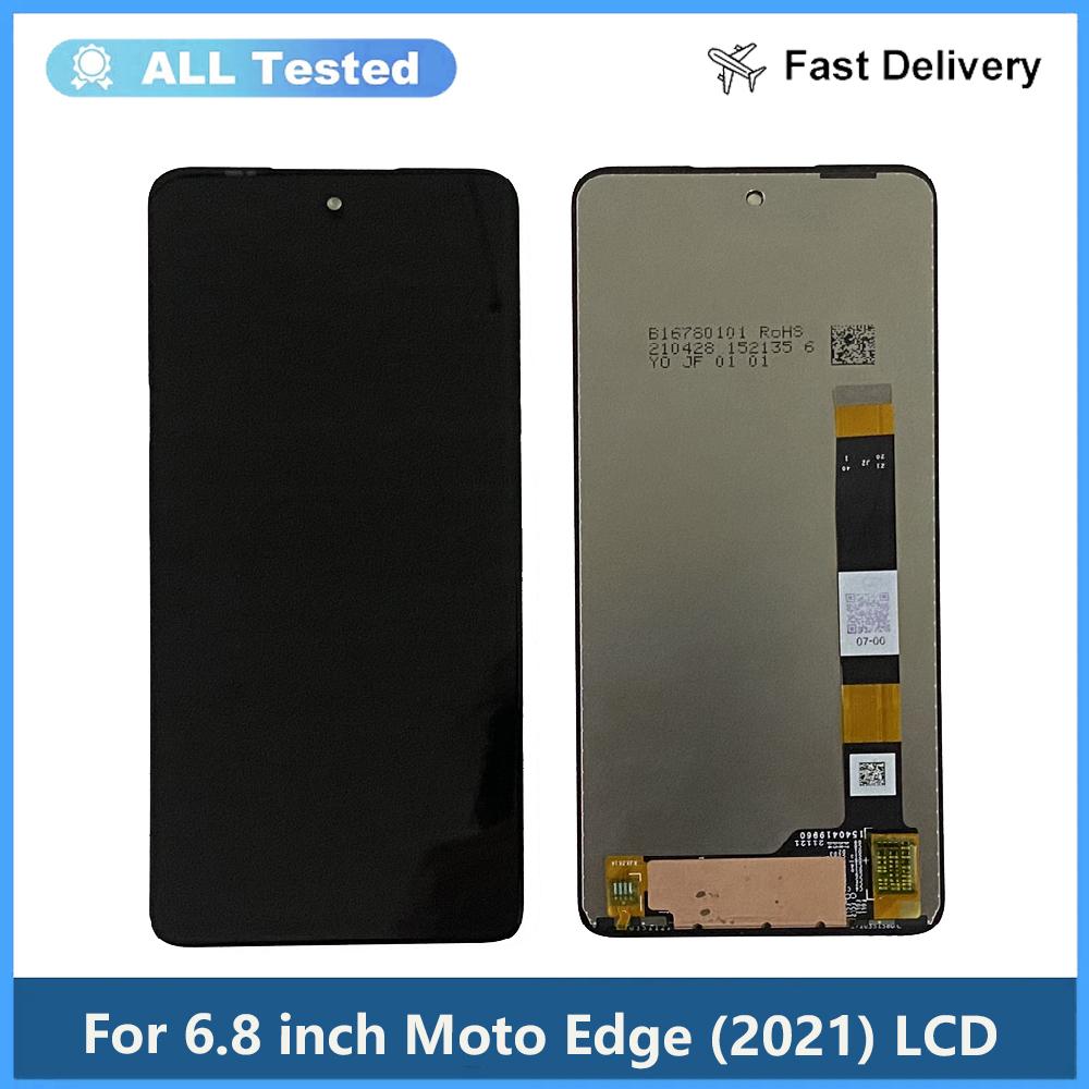 

LCD Screen and Digitizer Full Assembly For Moto Edge (2021)