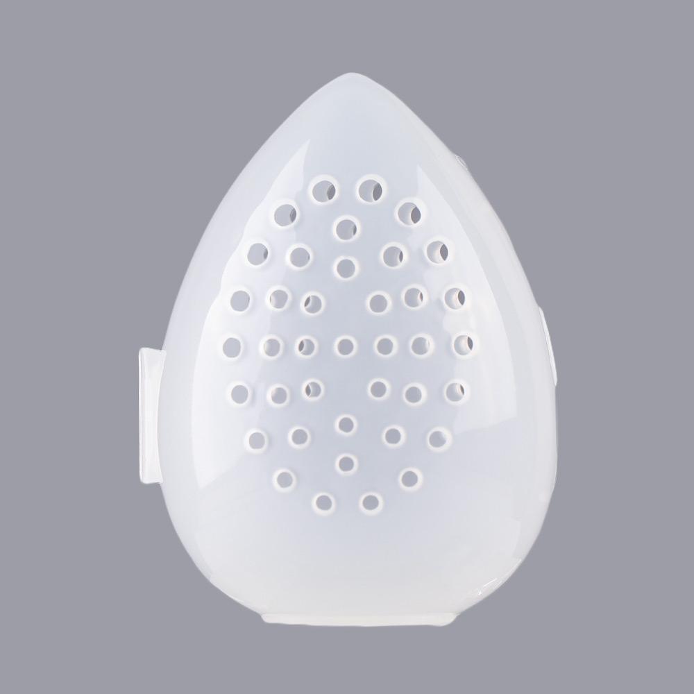 Cosmetic Puff Holder Transparent Professional Egg Puff Case Sponge Egg Box Puff Holder Storage Box