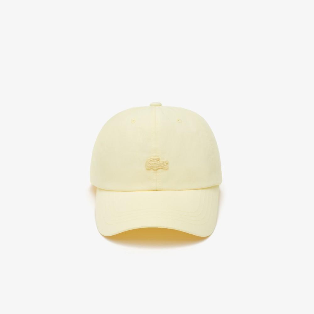 Lacoste Unisex Washed Basic Color Croc Ball Cap RK209E-56G107