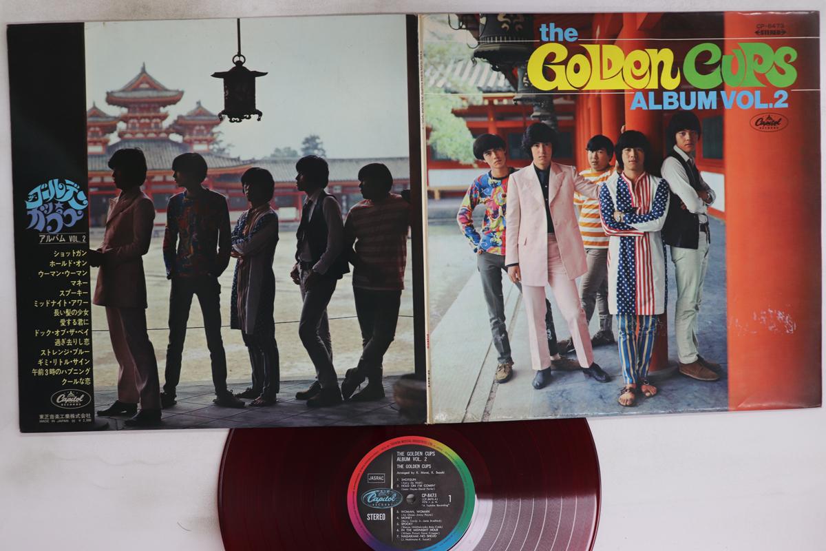 

LP Record GOLDEN CUPS - Album Vol 2 CP8473 CAPITOL 1968 Japan Japanese Pop/Rock Used