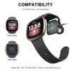 Přenosný USB magnetický nabíjecí dokovací adaptér pro Fitbit Versa 3 Rychlonabíjecí napájecí kabel pro Fitbit Sense Příslušenství pro chytré hodinky