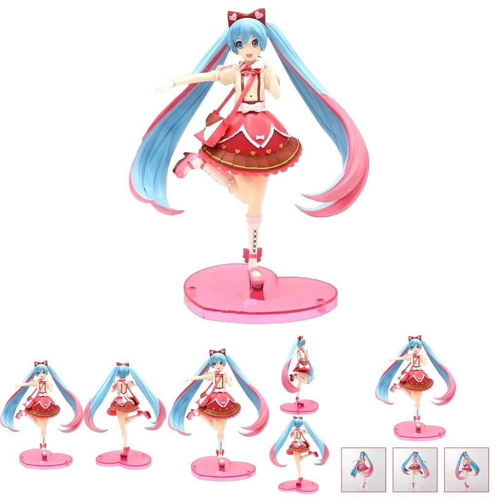 Exquisite Kawaii Anime Hatsune Miku Figure With Beautiful Blue Hair For Collectors