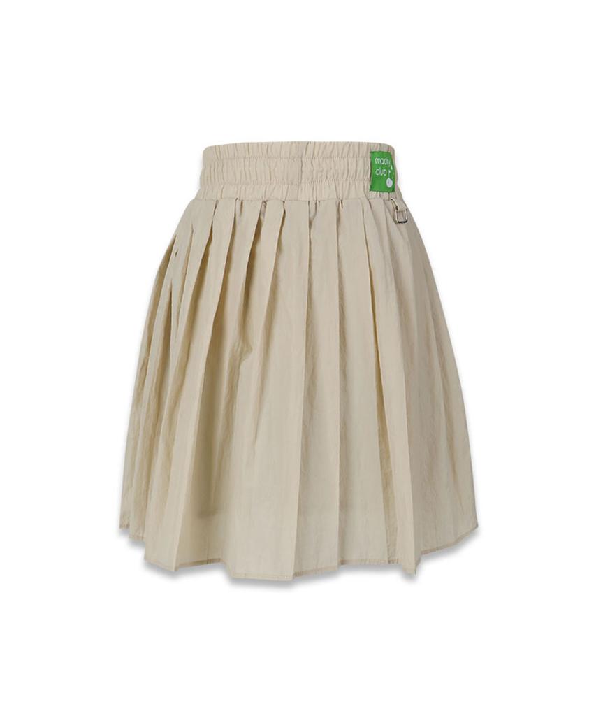 MACKY Marine Pleated Skirt Beige