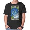 Unisex Crew Neck T-Shirt The Sad Graphic Short Sleeve Casual Tee