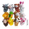 12 Chinese Zodiac Animal Finger Puppets 12 Chinese Zodiac Plush Toys Finger Puppets Children's Toys