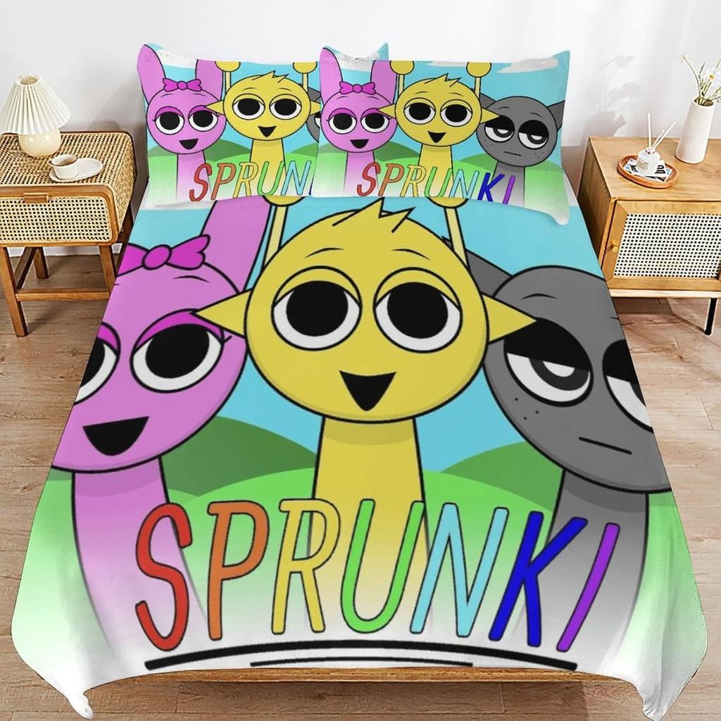 Fashion Technology Printing, 3D Digital Printing, Bedding, Duvet Covers, Pillowcases, Three-piece Sets