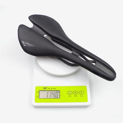 Full Carbon Fiber Cladding Hollow Seat Cushion Road Bike Mountain Bike Saddle Bicycle Seat Bag Ultra Light