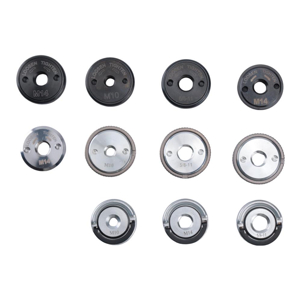 Winkelschleifer Selbstverriegelnde Schnellspann-Druckplatte Zugring Zubehör (M10, M14, 5/8-11)
