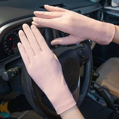 Breathable Anti-UV Outdoor Mittens Sunscreen Gloves Riding Driving Gloves Women Gloves