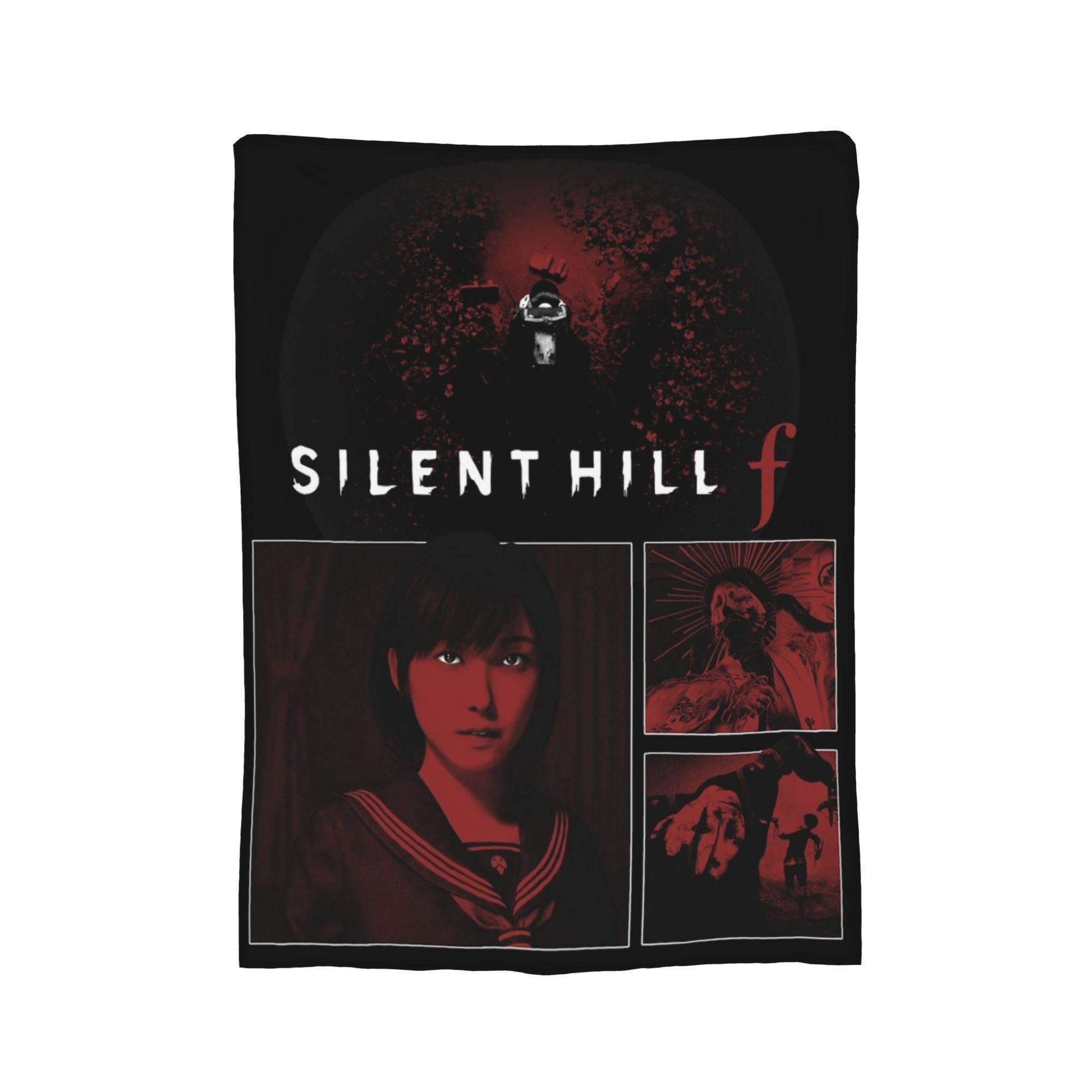 Хоррор-игра Silent Hill F Пледы Флисовые Весна Осень Хинако Симидзу Пледы-покрывала для Дивана Кровати Постельное Белье Пледы 30x40in