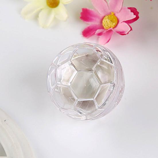 Pet Ball Toy Transparent Interactive Plastic Pet Cat Dogs Glowing Ball Toy for