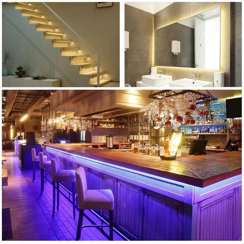 Waterproof LED Strip 12V RGB Strip Light 1M 2M 3M 4M Flexible Tape Lamp 2835 TV Backlight Light Ribbon Lamp For Room Decoration