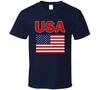 Usa American Flag Patriotic Team Usa America United States T Shirt