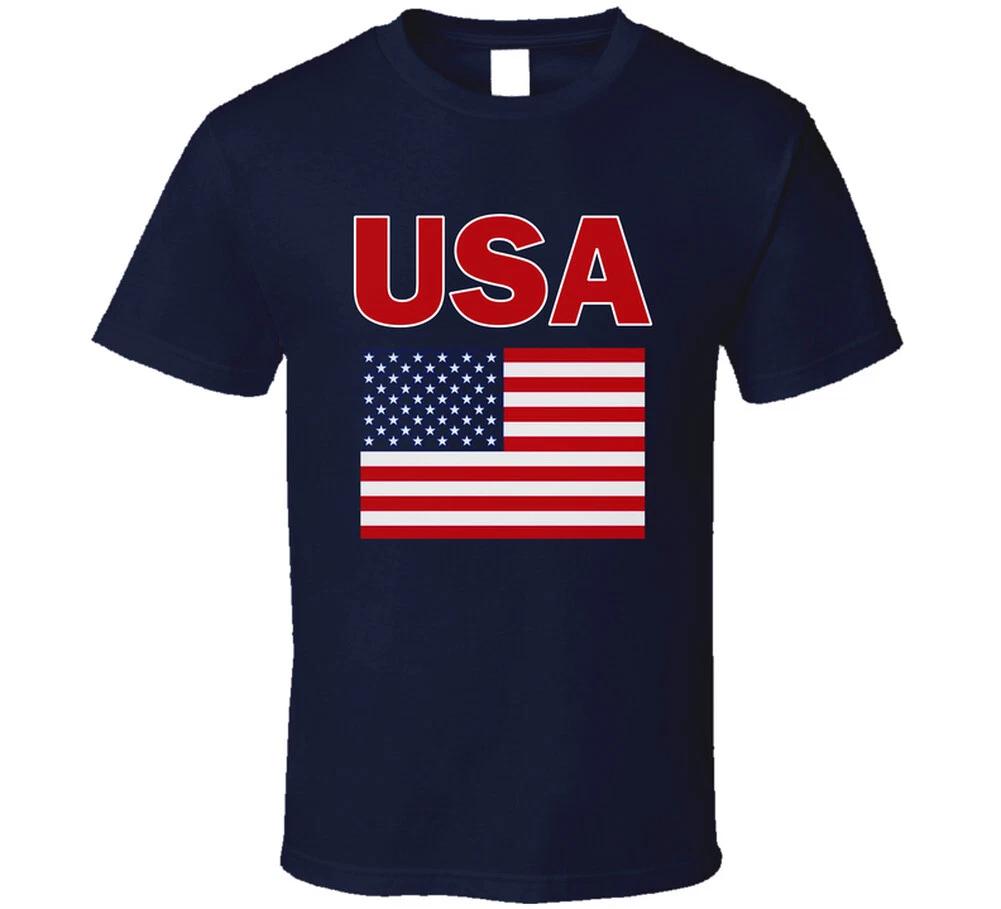 Usa American Flag Patriotic Team Usa America United States T Shirt S