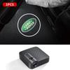For Land Rover Freelander Range Rover Velar Sport Discovery 2 Wireless Car Door LED Logo Lamp Smart Light Sensor Welcome Light