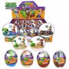 Plants Vs Zombies Capsule Surpriză Jucării Copii Joc de Asamblare Cuburi de Construit Figurină Model Păpuși Jucărie Puzzle pentru Copii Cadouri