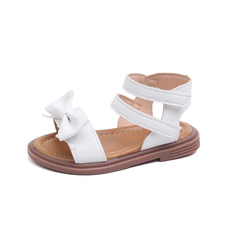 

2-12Y Girls Sandals Summer New Children s Fashionable Bow Princess Shoes for Students Outdoor Wearing Versatile Sandals 25