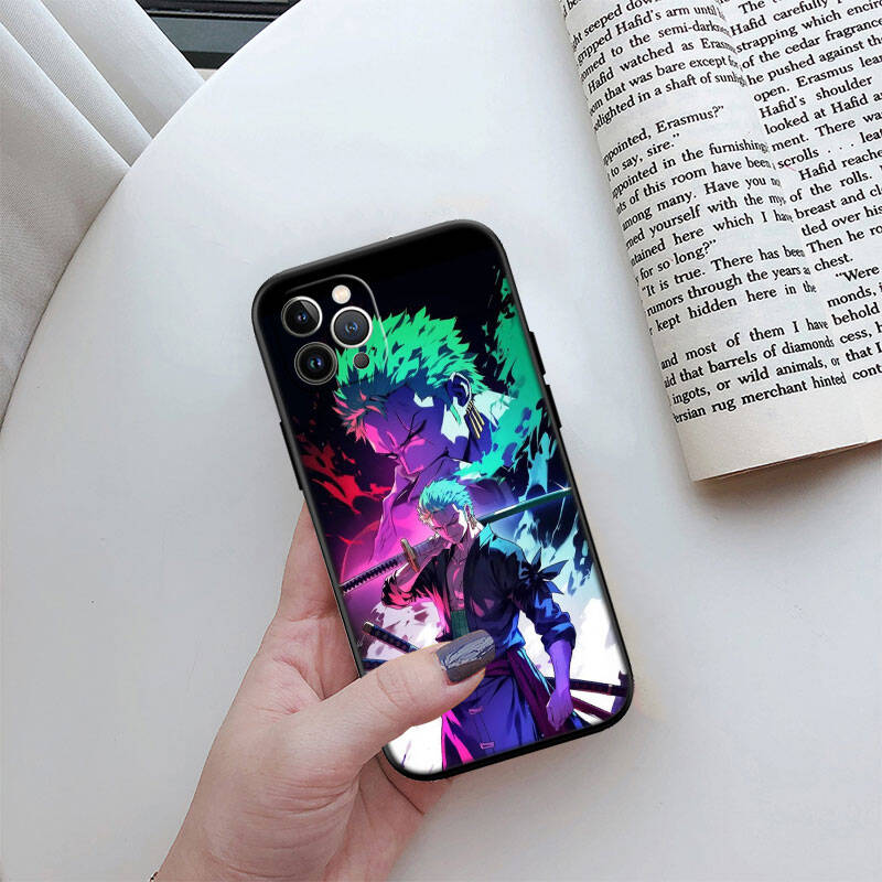 MH125 One Piece Zoro Pouzdro pro Samsung A06 A35 A25 A24 A15 A05S A05 M55 M35 M15 A02 A12 A13 A10 A16 A20 A30 A22 A31 A32 A33 A42 A50